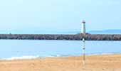La plage du Grau d'Agde