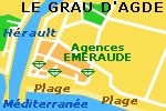 Les Agences Immobili&egrave;res Emeraude au Grau d'Agde