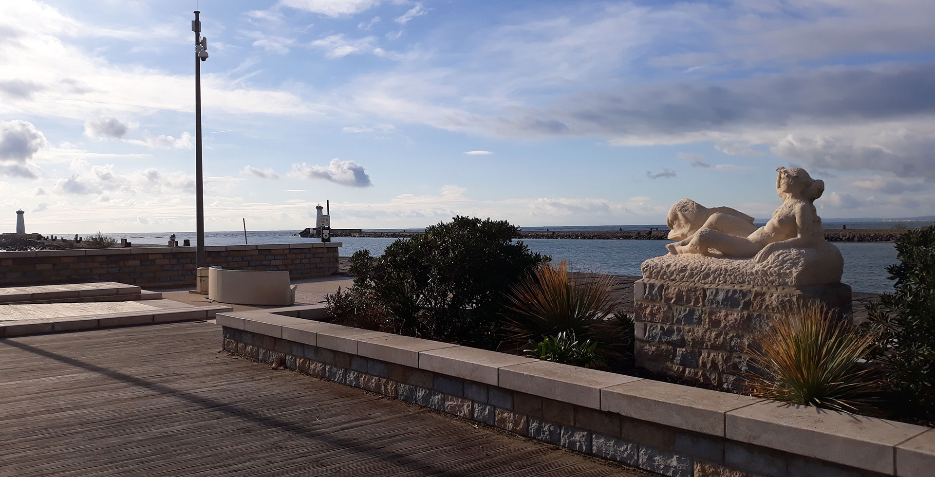 Le front de mer agence immobilière Grau d'Agde