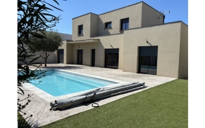 Villa type 5 contemporaine + piscine