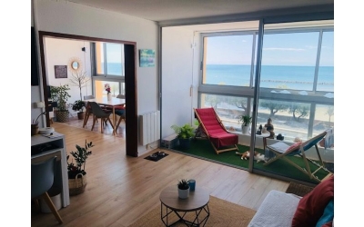Spacieux appt type 2 avec Vue Mer !