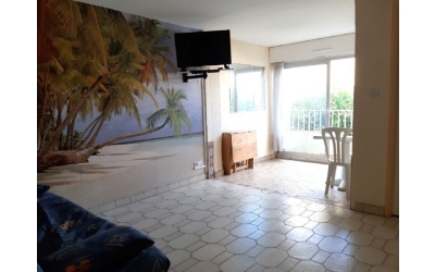 Studio double cabine à 50 m de la plage !