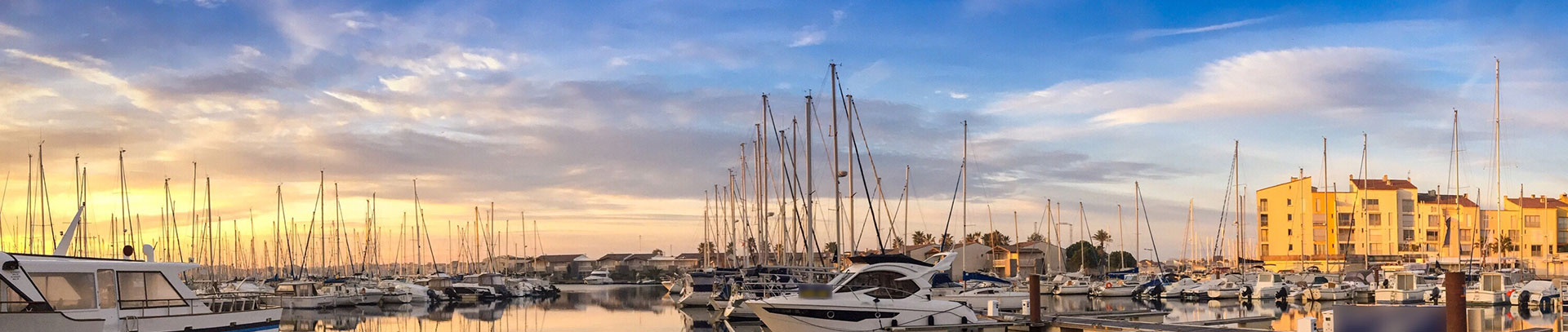 Le port du Cap d'Agde transaction immobilière au Cap d'Agde