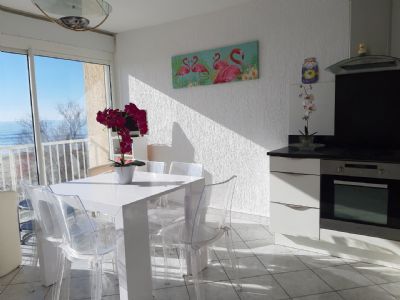 Appartement 1er ligne mer 