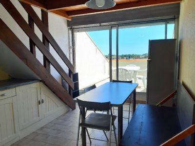 Agde La Tamarissière - Appt T2 + mezzanine Vue Hérault + garage