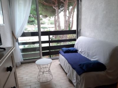 Grau d'agde&nbsp;Bel appt type studio cabine + parking