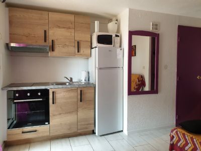 Cap d'agde&nbsp;Studio cabine en rez de jardin