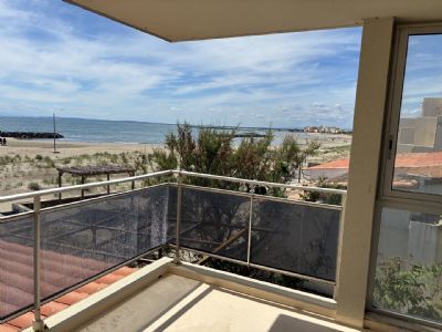 Grau d'agde&nbsp;Appt type 2 + parking VUE MER