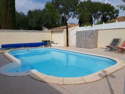 Agde Villa plain pied type 4 + garage + piscine