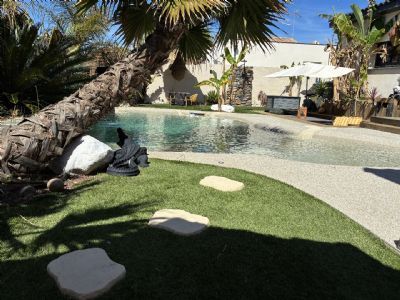 Grau d'agde&nbsp;Villa plain pied contemporaine type 4 + lagon