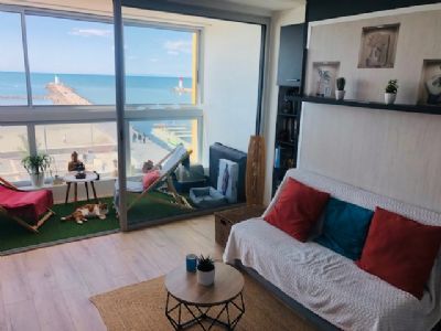 Grau d'agde Spacieux appt type 2 avec Vue Mer !